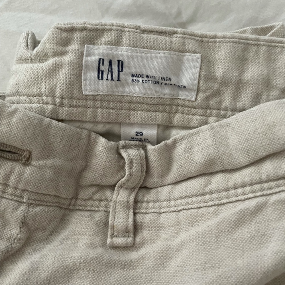 Gap mens linen shorts